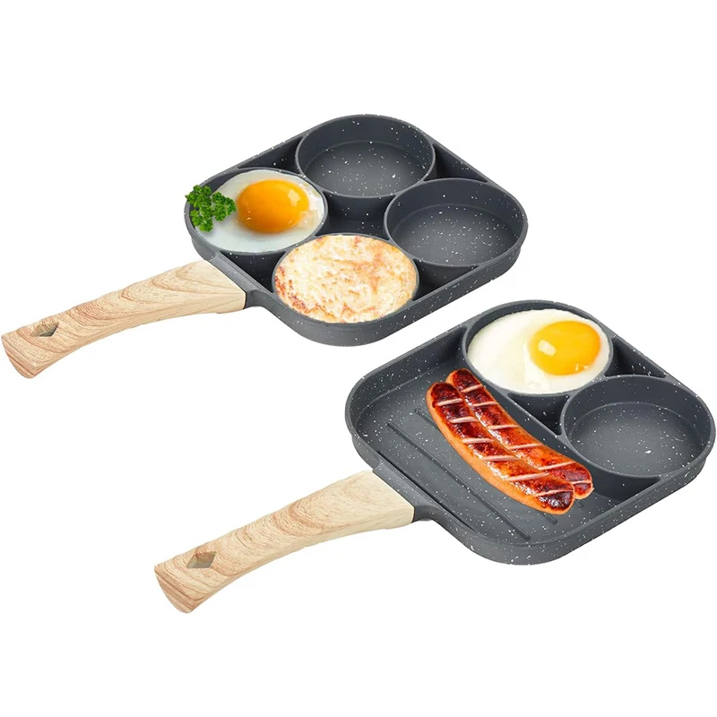 Pancake Egg Frying Pan 4 Cups  - Egg Waffle Pan review and price
