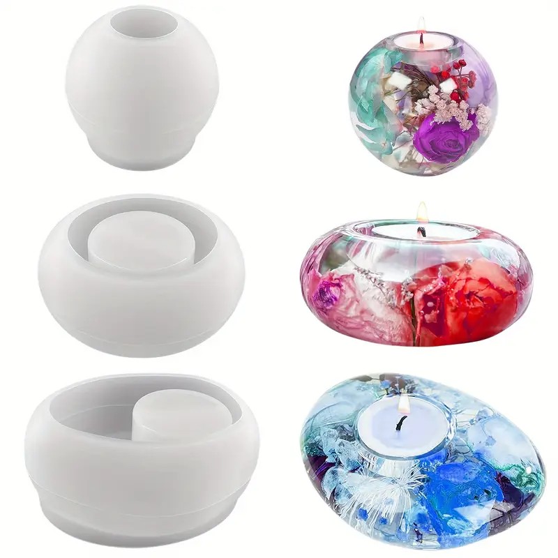 Tealight Candle Holder Resin S - Potsticker Mold review and price
