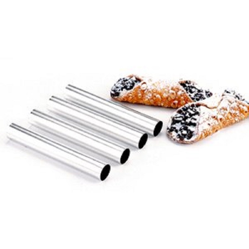 Alluminum Cannoli Forms, 4 Tub - Danish Pancake Pan review and price