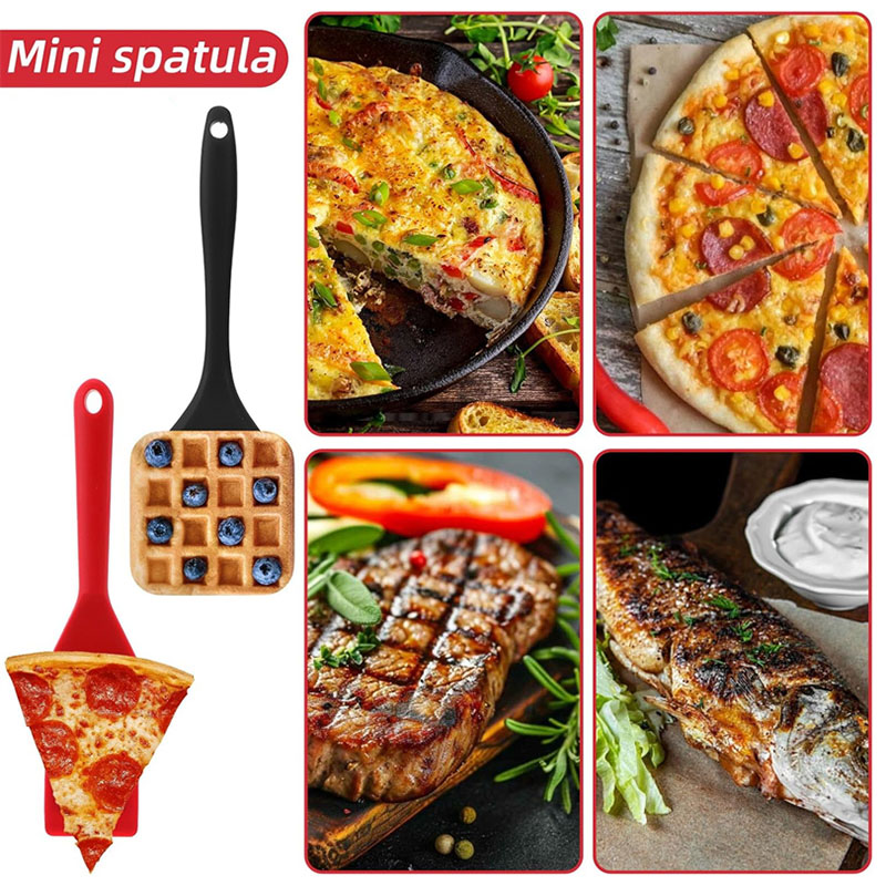2pcs Mini Silicone Brownie Ser - Okonomiyaki Spatula review and price