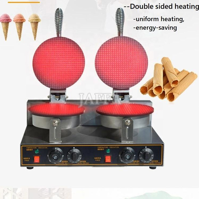 Double Head Ice Cream Cone Mak - Waffle Cone Maker review and price