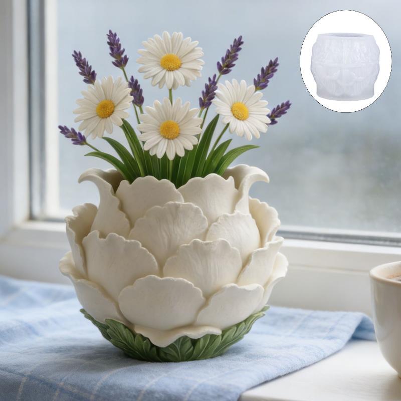 3D Handmade Peony Flower Pot S - Potsticker Mold review and price